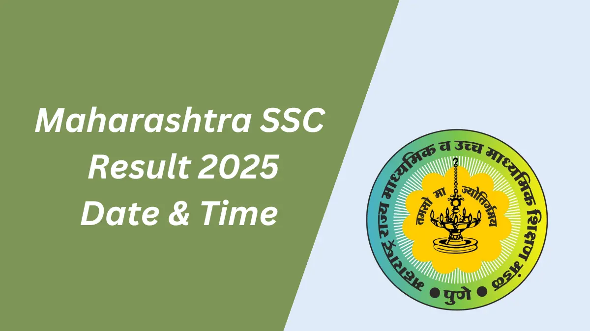 Maharashtra SSC Result 2025 Date Update