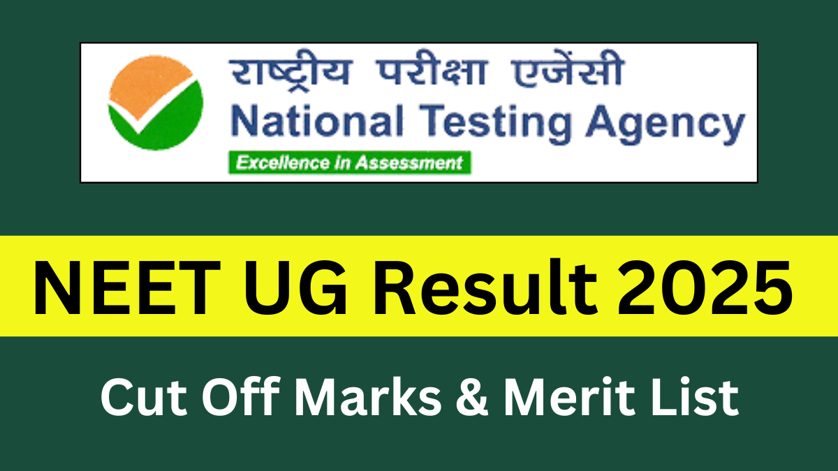 NEET UG Result 2025 Date